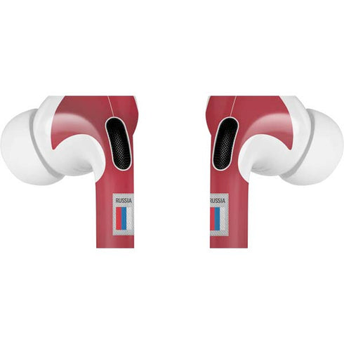 Russia Soccer Flag AirPods Skins